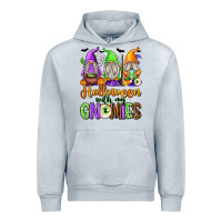 Heather Grey Halloween with My Gnomes Urban Hoodie - texasbilliewilder