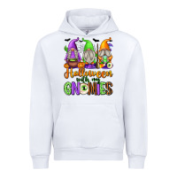 White Halloween with My Gnomes Urban Hoodie - texasbilliewilder
