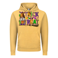 Vintage Mustard Trick or Treat Vintage Hoodie - texasbilliewilder