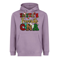 Lavender santas favorite cna christmas Heavyweight Hoodie - NancyCooperArtShop