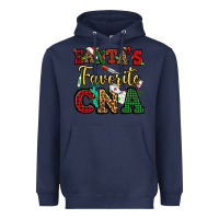 Navy santas favorite cna christmas Heavyweight Hoodie - NancyCooperArtShop