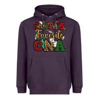 Plum santas favorite cna christmas Heavyweight Hoodie - NancyCooperArtShop