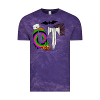 Cloud Purple ot Vintage Tee - CowhideDigitalArt