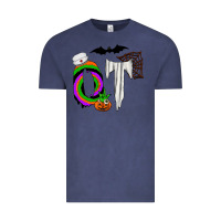 Vintage Denim ot Vintage Tee - CowhideDigitalArt
