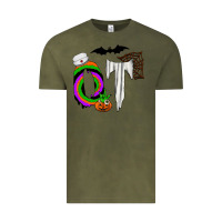 Vintage Olive ot Vintage Tee - CowhideDigitalArt