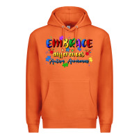 Carrot embrace differences Premium Hoodie - Artiststas