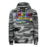 Slate Camo embrace differences Premium Hoodie - Artiststas
