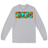 Moon Dust skeleton coffee and coffee plants 11 oz Long Sleeve Tee - Artiststas