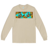 Mushroom skeleton coffee and coffee plants 11 oz Long Sleeve Tee - Artiststas