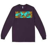 Plum skeleton coffee and coffee plants 11 oz Long Sleeve Tee - Artiststas