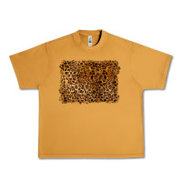 Peanut Butter handdrawn leopard pattern Urban Heavy Tee - BarkalooDesign