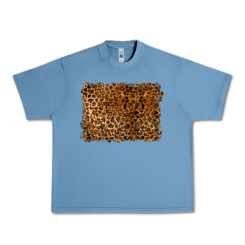 Handdrawn Leopard Pattern Urban Heavy Tee by BarkalooDesign | Teevron