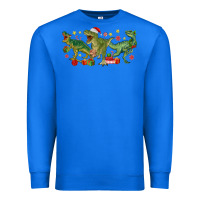 True Royal christmas dinosaurs Premium Sweatshirt - MaliasSmallBusiness