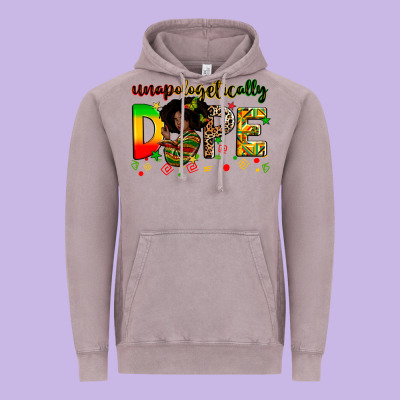 Unapologetically Dope Vintage Hoodie Designed By Zillion Design Studio