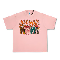 Salmon thankful mama pig Urban Heavy Tee - RacoonDesign