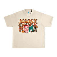 Sandshell thankful mama pig Urban Heavy Tee - RacoonDesign