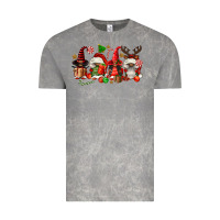 Cloud Rock christmas afro gnomies Vintage Tee - FaDigitalArtStudio