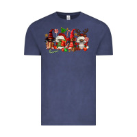 Christmas Afro Gnomies Vintage Tee | Teevron