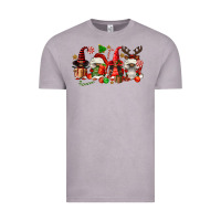 Vintage Zinc christmas afro gnomies Vintage Tee - FaDigitalArtStudio
