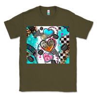 Army Green race heart tumbler Classic Tee - AdoDesignShop