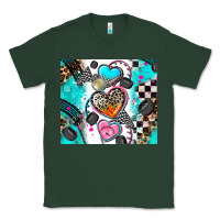Sports Green race heart tumbler Classic Tee - AdoDesignShop
