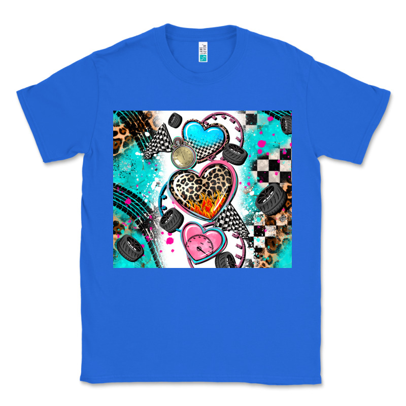 Race Heart Tumbler Classic Tee by AdoDesignShop | Teevron