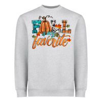 Heather Grey fall is my favorite Heavyweight Sweatshirt - HRA Design Shop