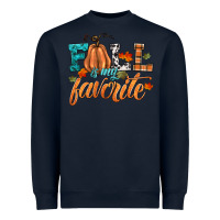 Navy fall is my favorite Heavyweight Sweatshirt - HRA Design Shop