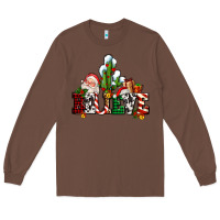 Chestnut believe christmas and santa Long Sleeve Tee - AdoDesignShop