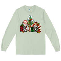 Matcha believe christmas and santa Long Sleeve Tee - AdoDesignShop