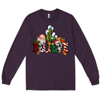 Plum believe christmas and santa Long Sleeve Tee - AdoDesignShop