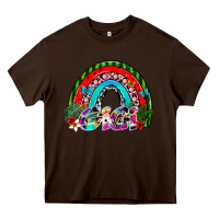 Chocolate Brown gigi Heavy Core Tee - SublimationCraftShop