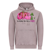 Vintage Zinc in october we wear pink pumpkin and sunflowers Vintage Hoodie - RanaPortraitStore