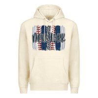 Sandshell new york baseball team spirit brushstrokes Premium Hoodie - Artiststas