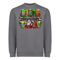 Storm merry christmas yall Heavyweight Sweatshirt - CowhideDigitalArt