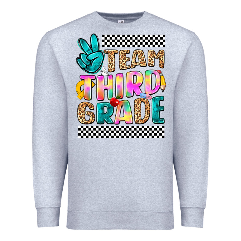 Team Third Grade Premium Sweatshirt by NancyCooperArtShop | Teevron