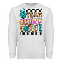 Oatmeal Heather team third grade Premium Sweatshirt - NancyCooperArtShop