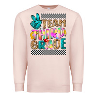 Pale Pink team third grade Premium Sweatshirt - NancyCooperArtShop