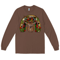 Chestnut deer rainbow Long Sleeve Tee - JahusDesignShop