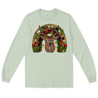 Matcha deer rainbow Long Sleeve Tee - JahusDesignShop