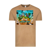 Vintage Camel camping is my happy place Vintage Tee - AdoDesignShop