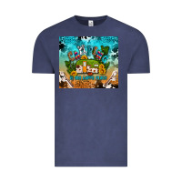 Vintage Denim camping is my happy place Vintage Tee - AdoDesignShop
