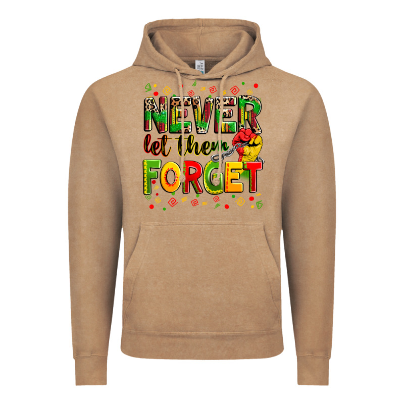 Never Let Them Forget Vintage Hoodie by Zillion Design Studio | Teevron