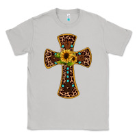 Moon Dust leopard gemstone sunflower cross Classic Tee - JahusDesignShop