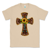 Mushroom leopard gemstone sunflower cross Classic Tee - JahusDesignShop