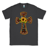 Smoke leopard gemstone sunflower cross Classic Tee - JahusDesignShop