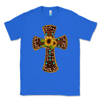 True Royal leopard gemstone sunflower cross Classic Tee - JahusDesignShop
