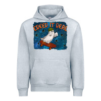 Heather Grey Creep It Real Urban Hoodie - texasbilliewilder