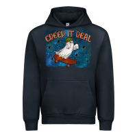 Navy Creep It Real Urban Hoodie - texasbilliewilder