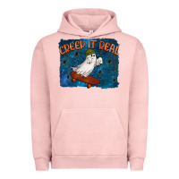 Pigment Salmon Creep It Real Urban Hoodie - texasbilliewilder
